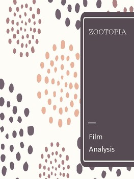 Preview of Zootopia Film Analysis