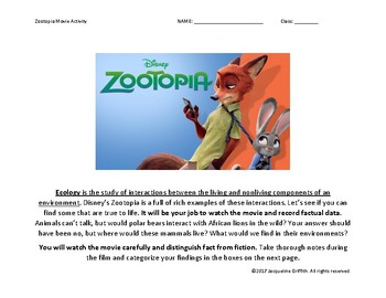 Preview of Zootopia Movie Guide and Response