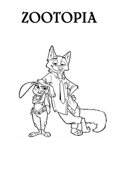Preview of Zootopia Movie Lesson Booklet -EDITABLE-