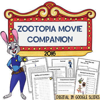 zootopia teaching resources teachers pay teachers