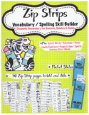 Zp Strip Vocabulary and Spelling Skill Builder