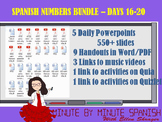302 Spanish Lessons for Numbers  90% TL and TCI Bundle 3 -