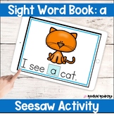 a Sight Word Book Seesaw