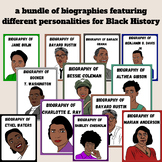 a bundle of biographies featuring different personalities 
