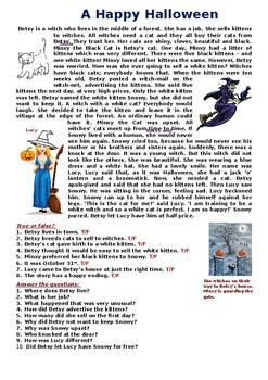 a happy halloween story by othmone chihab | TPT