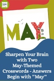 Sharpen Your Brain with Two May-Themed Crosswords  Answers