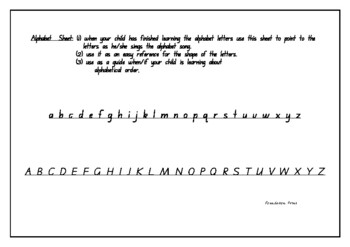 Preview of abc letter formation sheet - Foundation Print