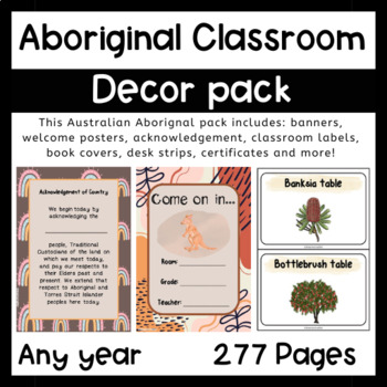 Preview of aboriginal-classroom-display