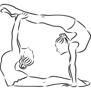 Ardha Chakrasana Pose: Over 16 Royalty-Free Licensable Stock Illustrations  & Drawings | Shutterstock