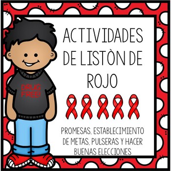 actividades de la semana de listón rojo (Red Ribbon Week Activities in  Spanish)