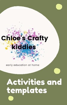 Preview of activities and templates ebook, activity ideas learning ideas craft templates