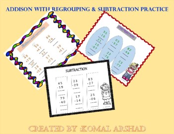 Preview of addition with subtraction practice questions