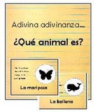 adivinanzas de animales vocabulario - animals riddles spanish