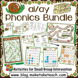 ai ay Activities - The Big Phonics Bundle