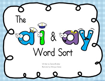 Preview of ai ay word sort