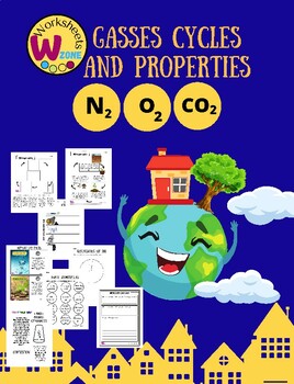 Preview of air composition nitrogen cycle carbon cycle and oxygen cycle each gas properties