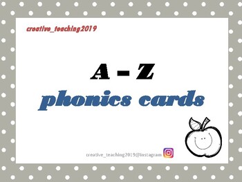 Preview of alphabet cards