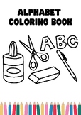 alphabet  coloring book