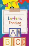 alphabet coloring, learning, letter tracing activity book 