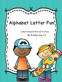 alphabet letter fun for the letter a   LITTLE PREP!!!
