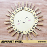 alphabet matching wheel