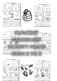 alphabet  worksheet activity pages from a to z