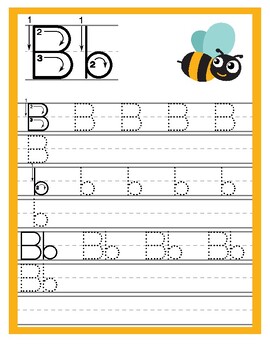 alphabet worksheets trace and write by pagequest | TPT