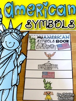 Preview of american symbols flip book