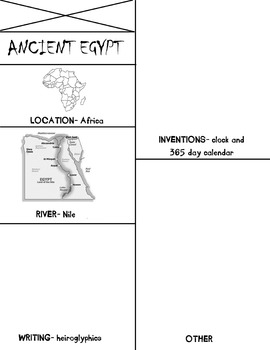 Preview of ancient egypt flip book