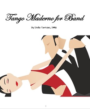 Preview of Tango Moderno for Band composed by Stella Tartsinis - MP3