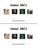 animal abc student books