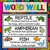 animal word wall