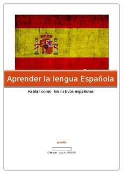 Preview of aprender la lengua espanol