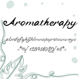 aromatherapy. Font