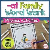 at Family Word Work Activities and Phonemic Awareness Activities