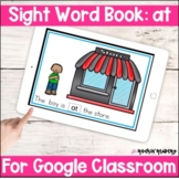 at Sight Word Book Google Slides