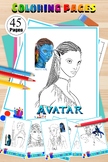 avatar coloring pages to paint, download, print