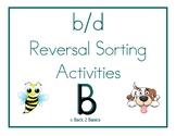 b and d Reversal Sorting Activities - b and d Reversal Activities