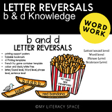 b and d reversals - French Fry Game