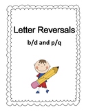 b d p q Letter Reversal Bundle Activities