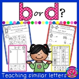 B or D - Teaching the difference between similar letters!