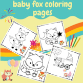 baby fox coloring pages #new years 2022