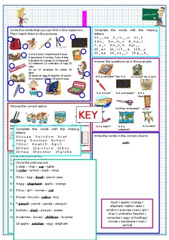 Preview of back to school icebreaker warm up activity worksheet