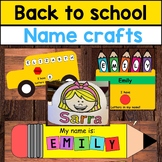 Crayon Box Name Craft, Back to School Craft