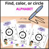back to school with Interactive Letter Cards: Find, Color,