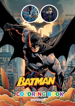 batman coloring pages by happy chi