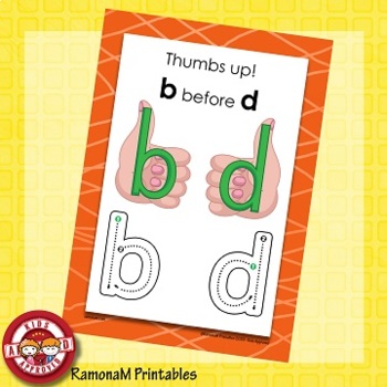 bd reversal posters by Kids Approved | Teachers Pay Teachers