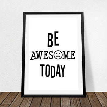 be awsome printable - for you poster -Typography design - ready to print