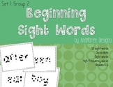 beginning sight words, set 1, group 2. Do-a-dots