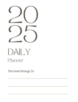 Preview of best 2025 Planner 365 Days
